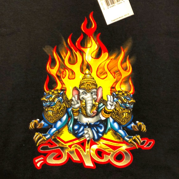 Vintage NWT 90’s JNCO “Elephant God” T-Shirt Made In USA 🇺🇸 - Picture 1 of 5